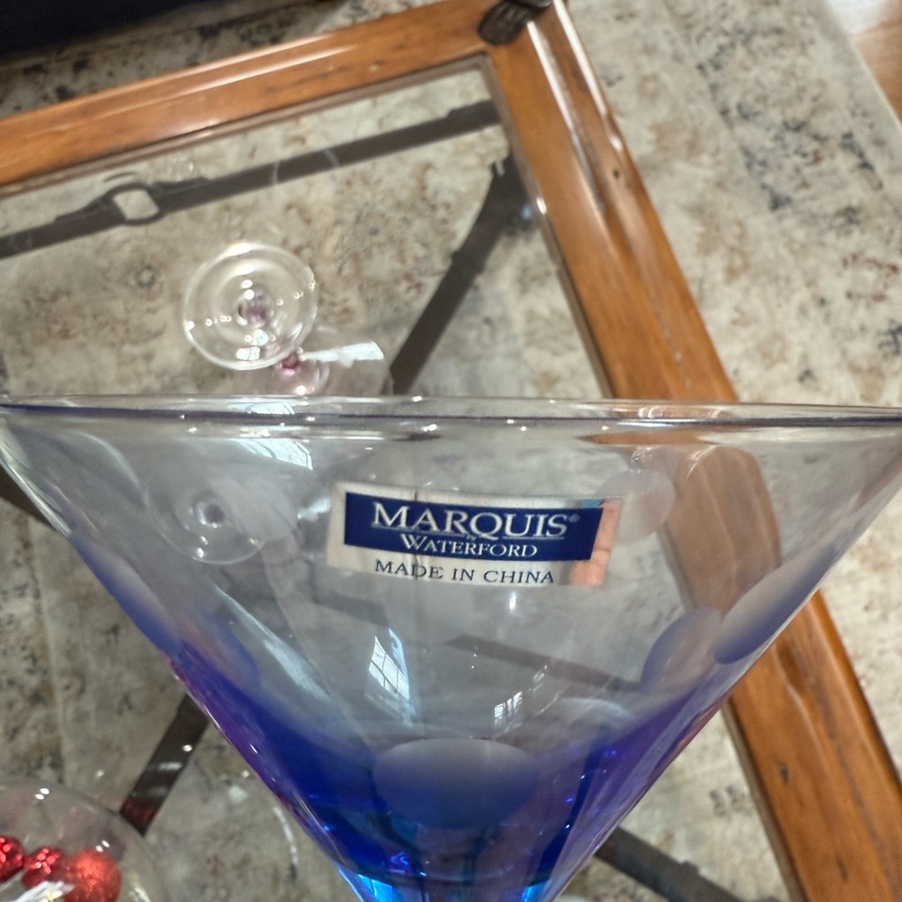Marquis Waterford Martini Glasses (qty=3)